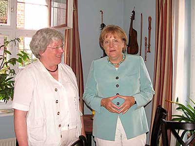 Bundeskanzlerin Merkel zu Gast