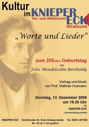 Plakat: "Worte und Lieder"