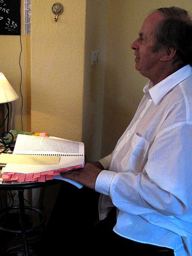 Plakat: Buchlesung im Advent